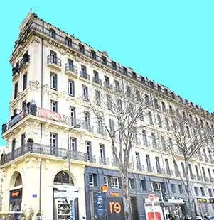 French language school in Marseille – view of the building where classes take place