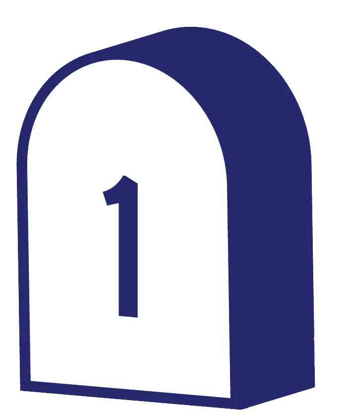 Icon for Step 1, representing the beginning of an immersive French language learning journey in France.
