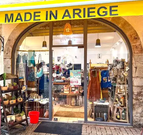 Local artisan shop Made in Ariège near Toulouse – discover French craftsmanship during your immersion