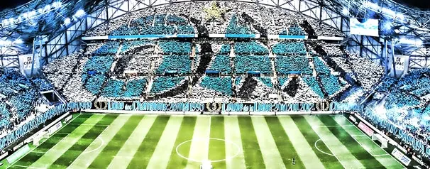 Marseille’s Stade Vélodrome packed with football fans – French football culture experience